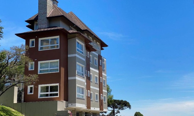 Gramado City Centre Apartamento | Apartamentos Residencial Villa Rossa by Achei Gramado
