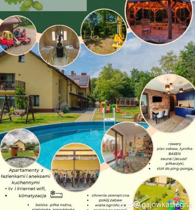 Stegna Apartamento | Apartamenty Gajówka- rowery, plac zabaw, sauna, jacuzzi