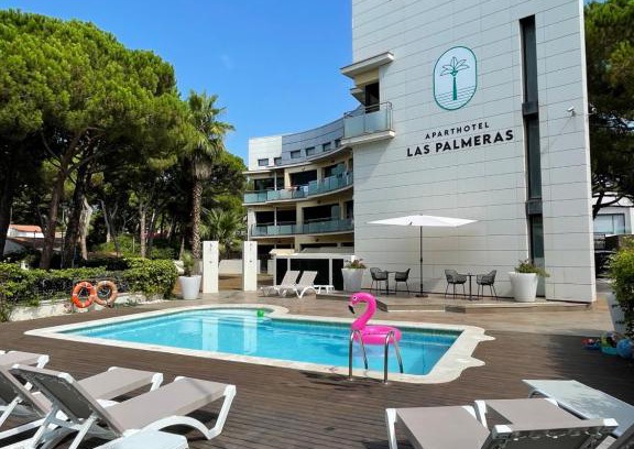 Castelldefels Apartamento | Aparthotel Las Palmeras Castelldefels