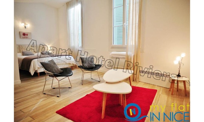 Old Town Apartamento | ApartHotel Riviera - LOFT GILLY 1 - Old Town - 100 m Plage de la Promenade des Anglais - Superbe Grand Studio AC