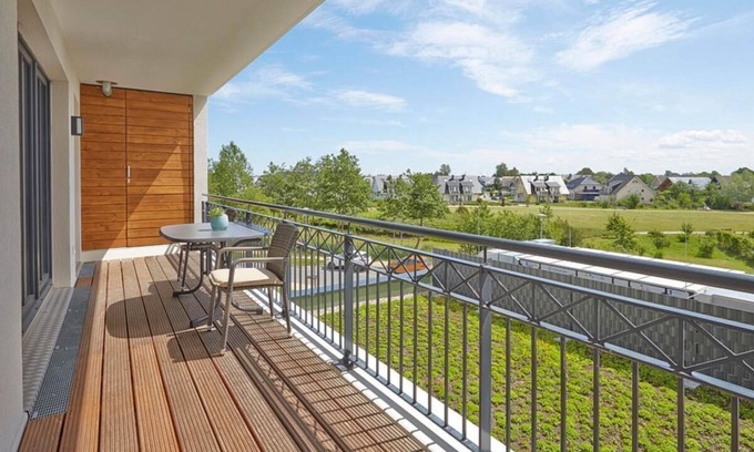 Boergerende-Rethwisch Apartamento | Aparthotel Waterkant Suites, suites 2-43 for up to 4 people.