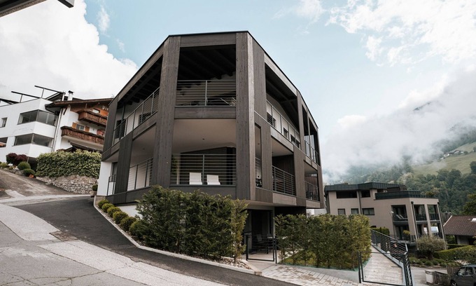 Saltusio Apartamento | Apartamento "Lodge Terrace Exclusive One" con vistas a la montaña y Wi-Fi