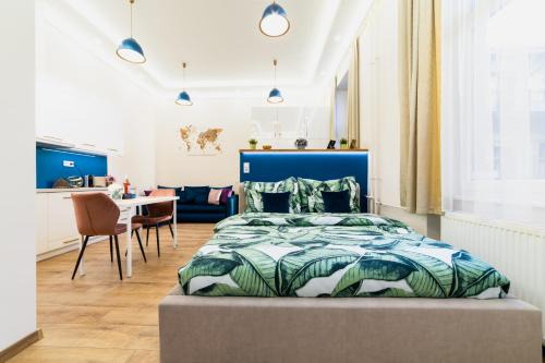 Palace District Apartamento | Apartman Turquoise