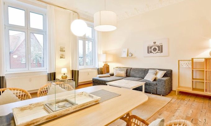 Tribseer Vorstadt Apartamento | Apartment 1 - Apartments at the train station