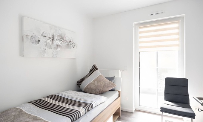 Potsdam Nord Apartamento | Apartment 1, ground floor, 85 sqm, 2 bedrooms, for up to 4 people