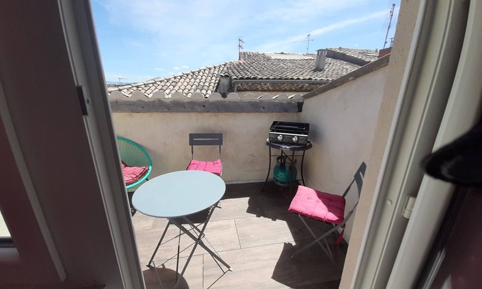 Bourg-Saint-Andeol Apartamento | Apartment 103 - Cosy T2 40 m²