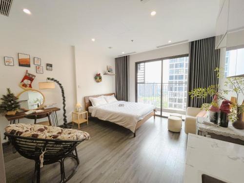 Gia Lam Apartamento | Apartment 1BR-FL24th-R105 Building-Vinhomes Ocean Park