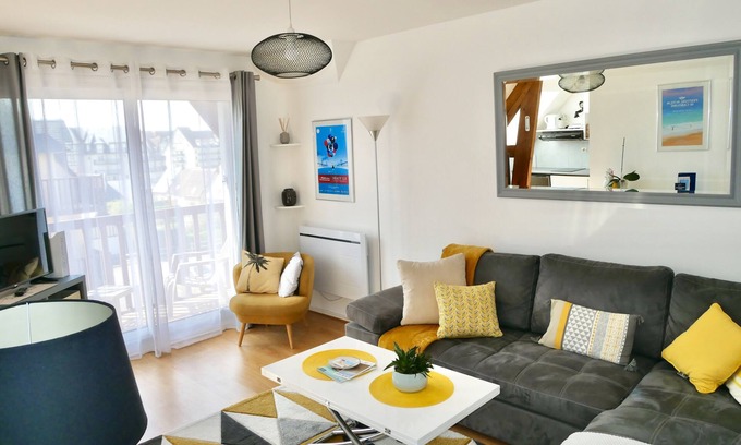 Cabourg Apartamento | Apartamento 2 personas a 150 metros del mar clasificado 2 estrellas.