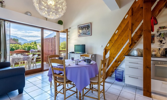 Saint-Jorioz Apartamento | Saint Jorioz: A menos de 2 minutos de la playa del Lago de Annecy