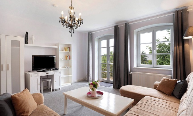 Schlagsdorf Apartamento | Apartamento '3,5 Zimmer Wohnung' con jardín compartido, balcón y Wi-Fi