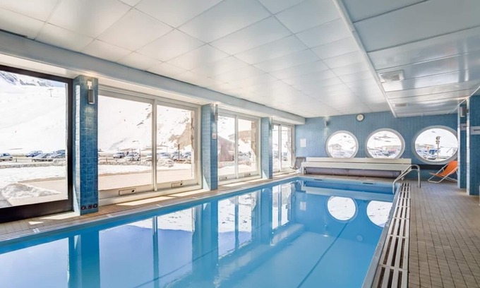Val Claret Apartamento | Apartamento para 3 personas cerca de la pista con piscina cubierta climatizada y sauna