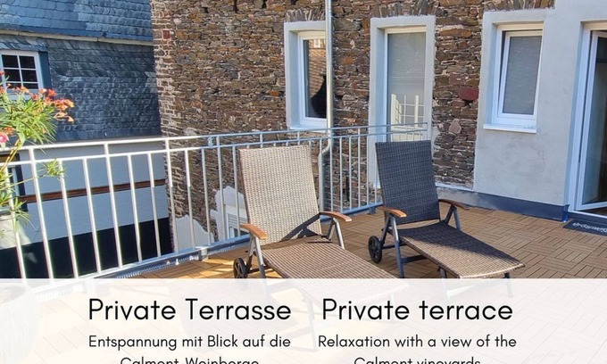 Bremm Apartamento | Apartment 4: Idyllic terrace in the winegrower's house - Altes Winzerhaus am Calmont