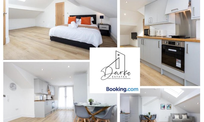 Walkden Apartamento | Apartment 5 - Beautiful 1 Bedroom Apartment Near Manchester