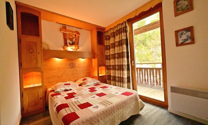 Villarodin-Bourget Apartamento | Apartamento 5 pers. toda comodidad en una estación de esquí amigable y familiar