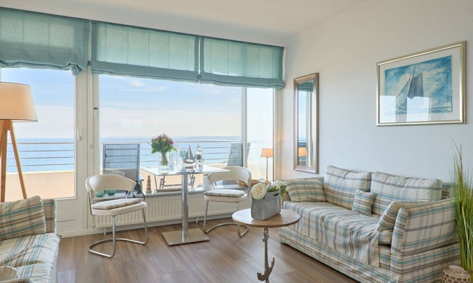 Timmendorfer Strand Apartamento | Apartment 604 in the Plaza Hotel Timmendorfer Strand with a fantastic sea view -
