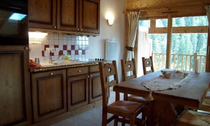 Cohennoz Apartamento | Apartamento 6 pers con piscina, 2 dormitorios, estacionamiento, Crest-Voland