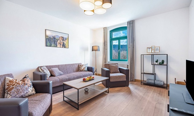 Rathmannsdorf Apartamento | Apartamento '6' con jardín compartido y Wi-Fi