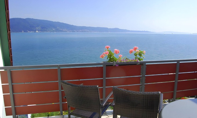 Bodman-Ludwigshafen Apartamento | Apartamento '7, 62qm' con jardín compartido, balcón y Wi-Fi