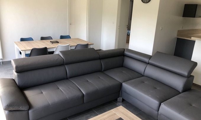 Fouesnant Apartamento | Apartment A T3 with terrace near beaches