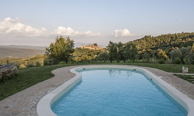 Civitella Paganico Apartamento | Apartamento A2 con piscina San Ansano