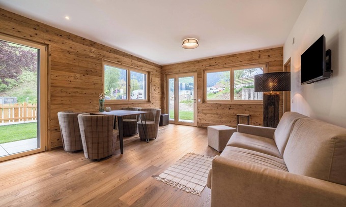 San Pancrazio Apartamento | Apartamento 'Alpreid Kernig Rustikale' con vistas a la montaña, jardín y Wi-Fi