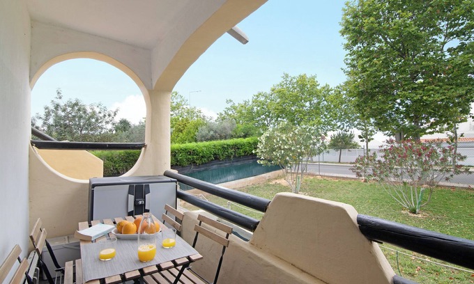 Montes de Alvor Apartamento | Apartamento 'Alvor Quinta Nova' cerca del mar con piscina compartida y Wi-Fi