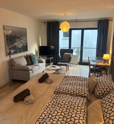 Loehne Apartamento | Apartment am Hochseilgarten