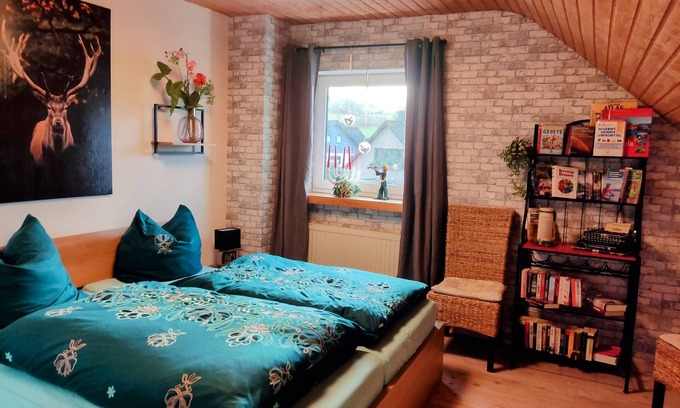 Olsberg Apartamento | Apartamento 'An Der Bieke' con terraza compartida, jardín compartido y Wi-Fi