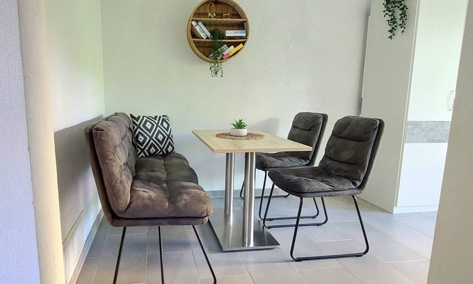 Gaienhofen Apartamento | Apartamento 'Anna' con terraza privada y jardín compartido