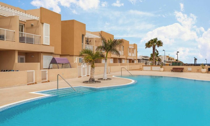 Poris de Abona Apartamento | Apartamento "El Porís" con vistas al mar, piscina compartida, jardín y Wi-Fi