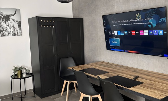Duisburg Sud Apartamento | Apartamento 'Apartement Kingsize' con terraza compartida y Wi-Fi
