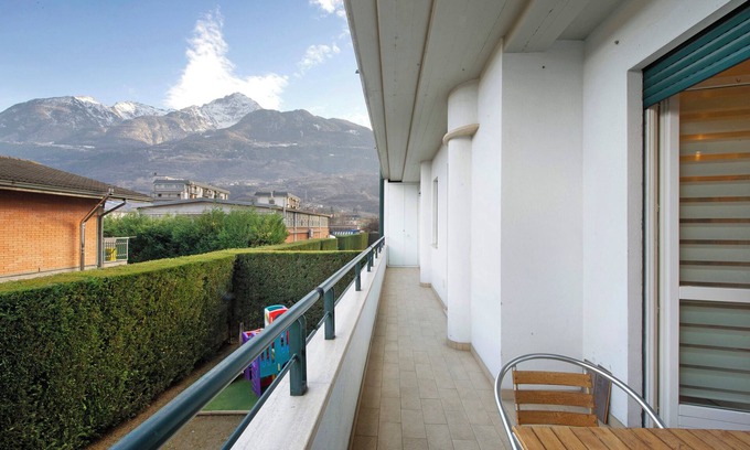 Aosta Apartamento | Apartamento 'Appartamento Da Jenny' con vistas a la montaña, balcón y Wi-Fi