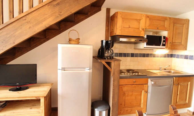 Aussois Apartamento | Apartamento Aussois, 3 dormitorios, 8 personas
