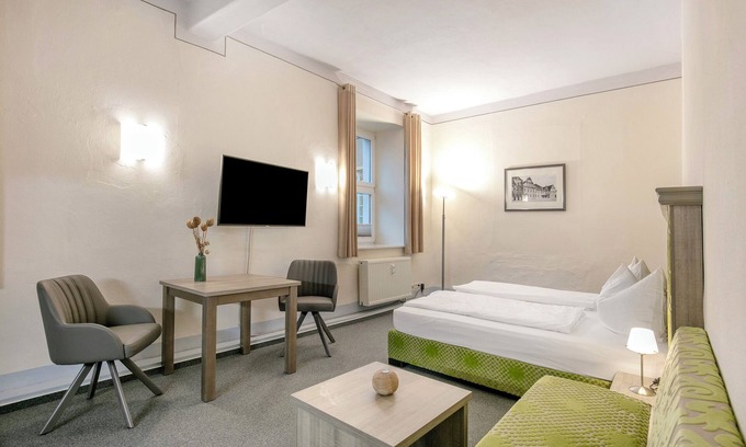 Luckau Apartamento | Apartamento 'Barrierefreie Ferienwohnung' con terraza compartida y Wi-Fi