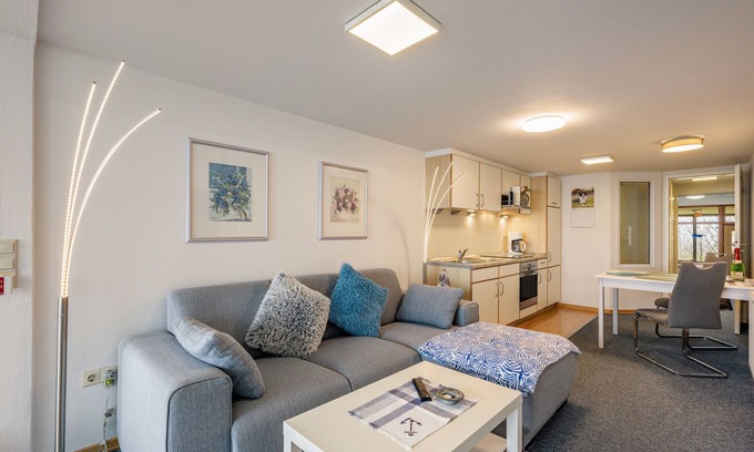 Nordstrand Apartamento | Apartamento 'Bi Michel' con terraza privada y Wi-Fi
