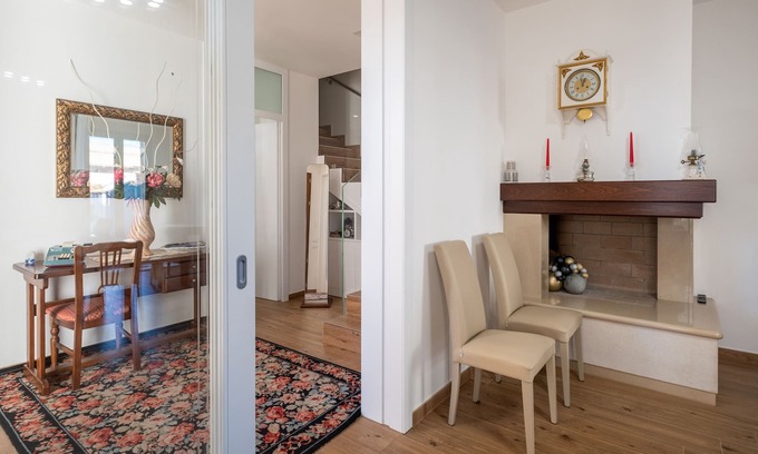Giuggianello Apartamento | Apartamento "Bianco Le Murise" con terraza privada, Wi-Fi y aire acondicionado