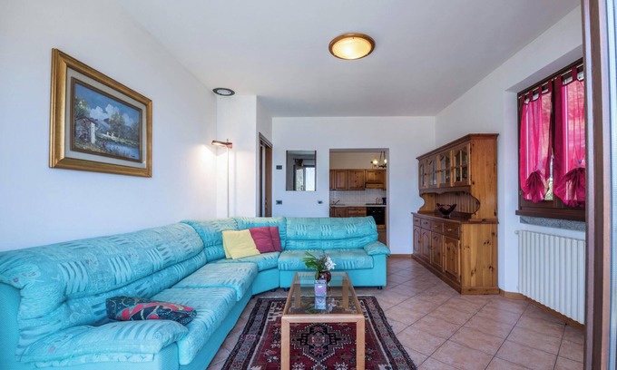 Tremosine Apartamento | Apartamento 'Casa Chiara' con vistas al lago, terraza privada y Wi-Fi