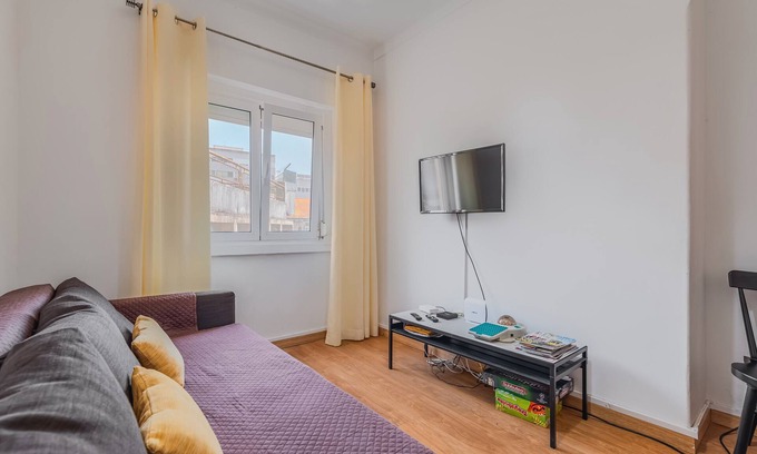 Cova da Piedade Apartamento | Apartamento 'Casa Do Pedro - Bahía Sur de Lisboa' con jardín privado y Wi-Fi