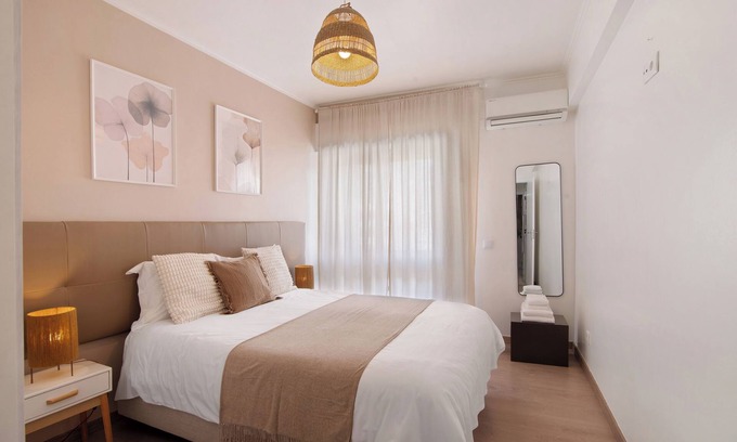 Sao Pedro Apartamento | Apartamento 'Casa Maria' con terraza, aire acondicionado y Wi-Fi