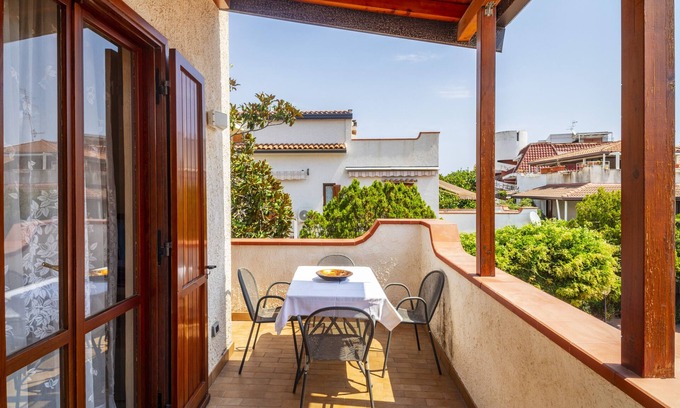 Recanati Apartamento | Apartamento 'Casa Recanati' con terraza privada y aire acondicionado