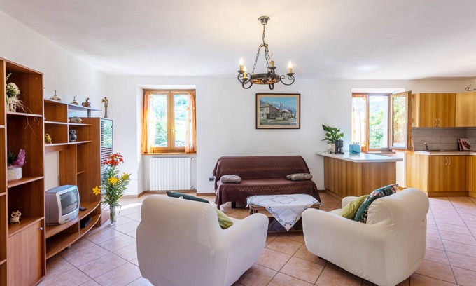 Vesio Apartamento | Apartamento 'Casa Rita App 2' con terraza compartida, jardín compartido y Wi-Fi