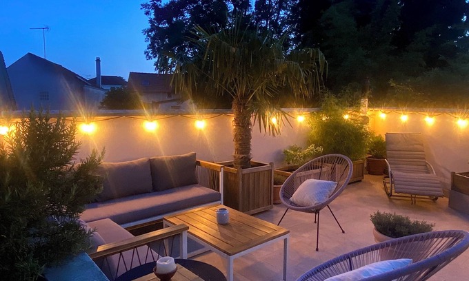 Neuilly-Plaisance Apartamento | Apartment close to Paris and Disneyland, with large terrace