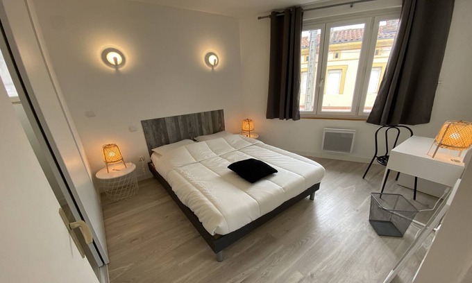 Fontaine Lestang-Bagatelle-Papus-Tabar-Bordelongue Apartamento | Apartamento cerca del metro, Toulouse