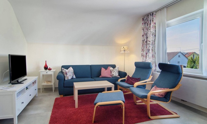 Salem Apartamento | Apartamento 'Das Kleine Glück' con vistas a la montaña, terraza privada y Wi-Fi