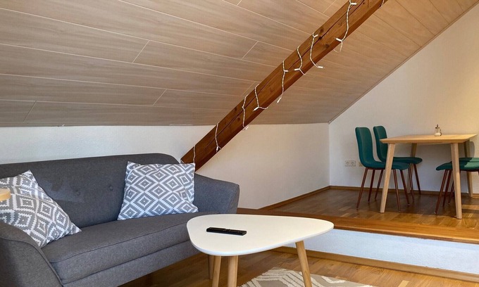 Schiltach Apartamento | Apartment Das Nest, 45 sqm, 2 bedrooms, max. 2 adults + 2 children
