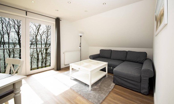 Sieseby Apartamento | Apartment 23 in the apartment house Schleiblick with direct Schleiblick view 2nd floor