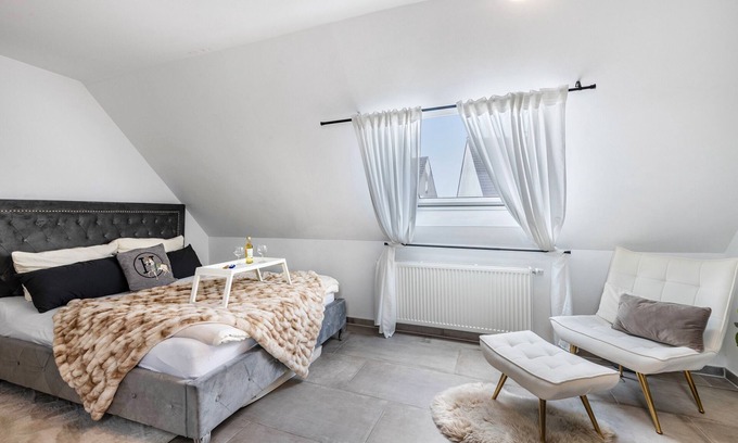 Duisburg Sud Apartamento | Apartamento 'Deluxe' con Wi-Fi y aire acondicionado
