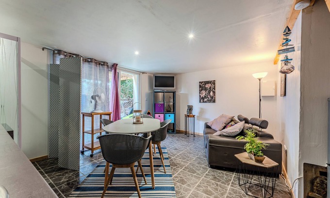 Biscarrosse Plage Apartamento | Apartamento 'Duplex À Deux Pas De L'océan' con terraza privada, Wi-Fi y aire acondicionado