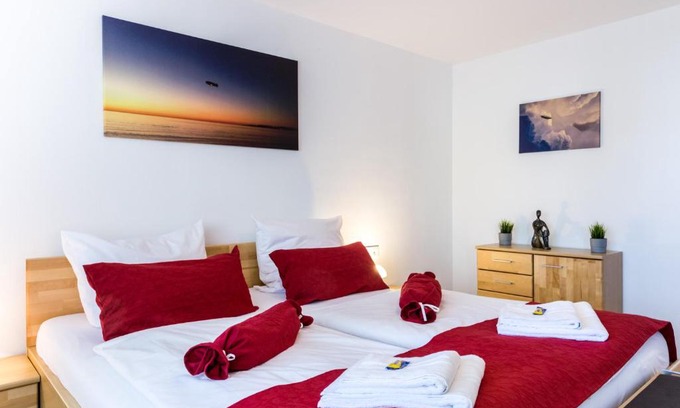 Friedrichshafen Apartamento | Apartment Eastside mit 3 Zimmern für bis zu 5 Personen mit Balkon