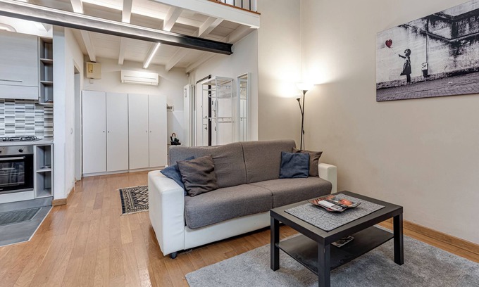 Isolotto Apartamento | Apartamento 'Easy Loft Firenze' con Wi-Fi y aire acondicionado
